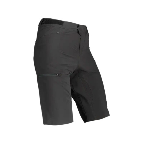 Велошорты Leatt MTB Trail 1.0 Short Black фото в интернет-магазине FrontFlip.Ru