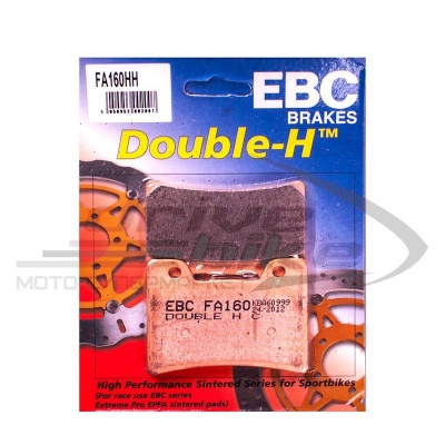 [EBC] Тормозные колодки FA160HH DOUBLE H Sintered фото в интернет-магазине FrontFlip.Ru