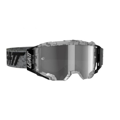 Очки Leatt Velocity 5.5 Steel/Light Grey фото в интернет-магазине FrontFlip.Ru