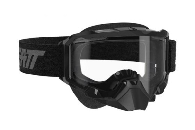 Очки Leatt Velocity 4.5 SNX Goggle Black Clear фото в интернет-магазине FrontFlip.Ru
