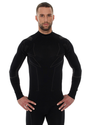 BRUBECK Охлаждающая сорочка-унисекс для мотоциклиста Cooler Bikers черная фото в интернет-магазине FrontFlip.Ru