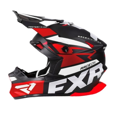 Шлем FXR Blade 2.0 Force Black/Red/White фото в интернет-магазине FrontFlip.Ru