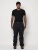 Полукомбинезон брюки горнолыжные мужские темно-серого цвета 66211TC фото в интернет-магазине FrontFlip.Ru