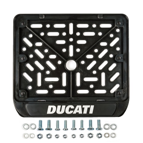 Рамка для номера мотоцикла нового образца DUCATI фото в интернет-магазине FrontFlip.Ru