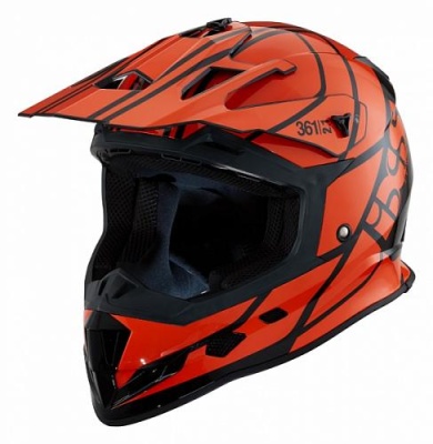 Кроссовый шлем IXS HX 361 2.1 X12035 036 Красный/Черный фото в интернет-магазине FrontFlip.Ru