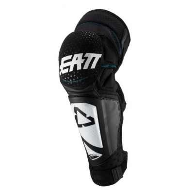 Наколенники Leatt 3DF Hybrid EXT Knee & Shin Guard White/Black фото в интернет-магазине FrontFlip.Ru