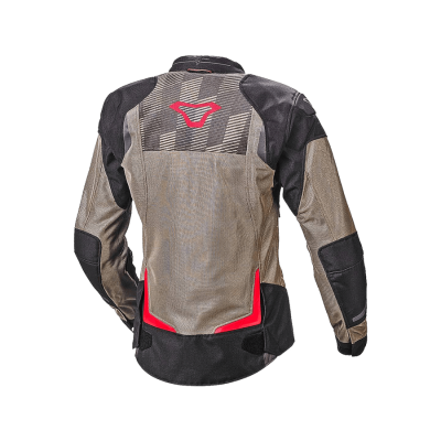 MACNA ORCANO Куртка ткань жен.беж/черн с красн фото в интернет-магазине FrontFlip.Ru