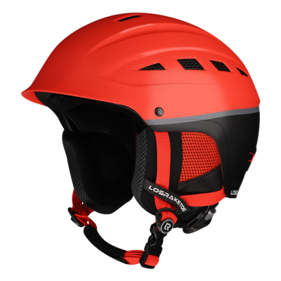 Горнолыжный шлем Los Raketos Sabotage Black Red фото в интернет-магазине FrontFlip.Ru