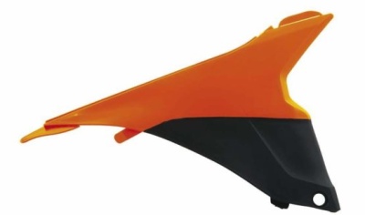 RTech Боковина воздушного фильтра правая SX125 13-15 # SX250 13-16 # SXF125-450 13-15 оранжево-черная (moto parts) фото в интернет-магазине FrontFlip.Ru