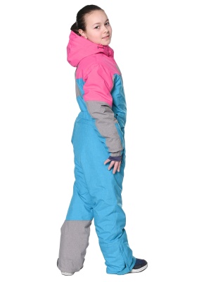 SNOW HEADQUARTER Снегоходный комбинезон для девочки T-8811 Светло-розовый фото в интернет-магазине FrontFlip.Ru