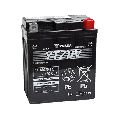 YUASA   Аккумулятор  YTZ8V фото в интернет-магазине FrontFlip.Ru