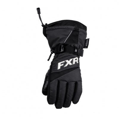 Перчатки FXR Helix Race с утеплителем Black фото в интернет-магазине FrontFlip.Ru