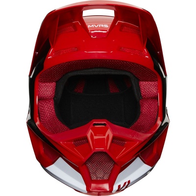 Мотошлем Fox V1 Prix Helmet Flame Red фото в интернет-магазине FrontFlip.Ru