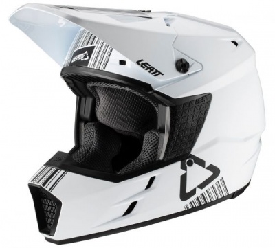 Мотошлем Leatt GPX 3.5 Helmet White фото в интернет-магазине FrontFlip.Ru