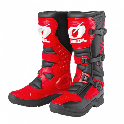 Мотоботы кроссовые  O'NEAL RSX мужской красный/черный фото в интернет-магазине FrontFlip.Ru