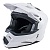 Шлем кроссовый ATAKI JK801A Solid, белый глянцевый