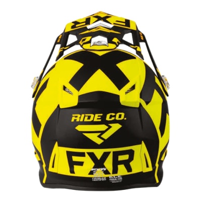 Шлем FXR Clutch Evo Black/Hi Vis фото в интернет-магазине FrontFlip.Ru