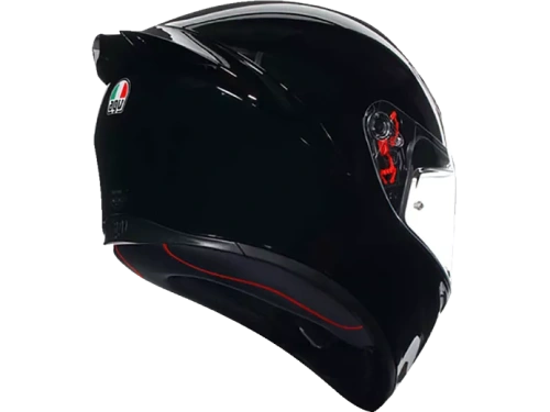 AGV Шлем K-1 E2206 BLACK фото в интернет-магазине FrontFlip.Ru