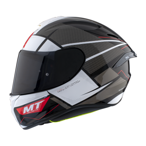 Шлем MT TARGO PRO PODIUM B0 Gloss Pearl White фото в интернет-магазине FrontFlip.Ru