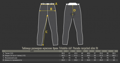 TRILOBITE 661 PARADO slim fit Джинсы черный фото в интернет-магазине FrontFlip.Ru