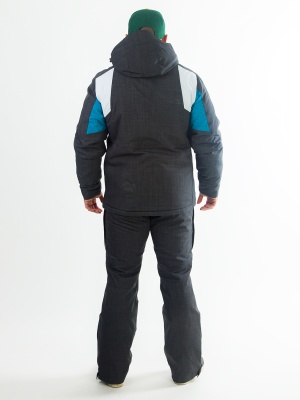 SNOW HEADQUARTER Горнолыжный костюм мужской A-8639 Темно-серый фото в интернет-магазине FrontFlip.Ru