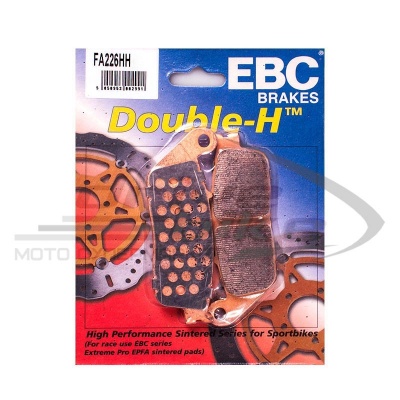 [EBC] Тормозные колодки FA226HH DOUBLE H Sintered фото в интернет-магазине FrontFlip.Ru