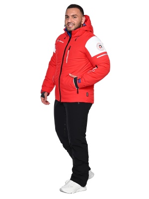SNOW HEADQUARTER Горнолыжная куртка мужская A8978 Красный фото в интернет-магазине FrontFlip.Ru