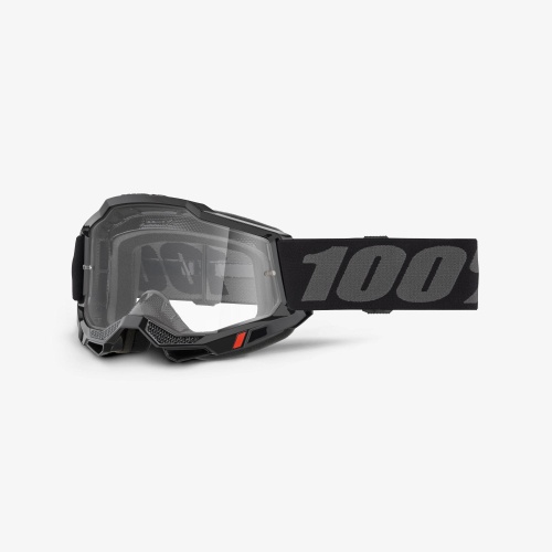 Очки 100% Accuri 2 OTG Black / Clear фото в интернет-магазине FrontFlip.Ru