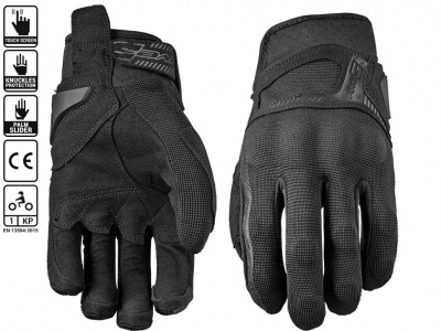 FIVE Перчатки RS3 черные фото в интернет-магазине FrontFlip.Ru