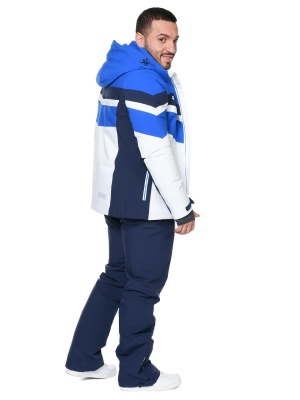 SNOW HEADQUARTER Горнолыжная куртка мужская A8821 Синий фото в интернет-магазине FrontFlip.Ru