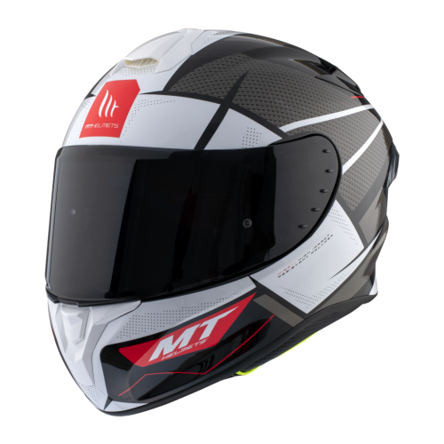 Шлем MT TARGO PRO PODIUM B0 Gloss Pearl White фото в интернет-магазине FrontFlip.Ru