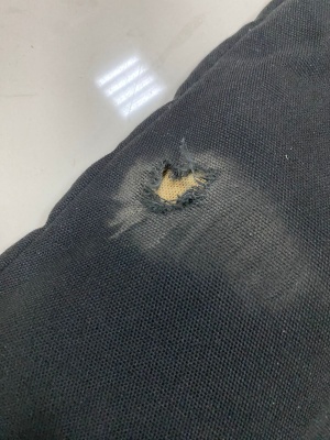 Мотоштаны женские INFLAME C20100, цвет черный (XS) (УБИТЫЕ) фото в интернет-магазине FrontFlip.Ru