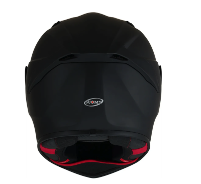 [SUOMY] Мотошлем TRACK-1 PLAIN, цвет Черный Матовый фото в интернет-магазине FrontFlip.Ru