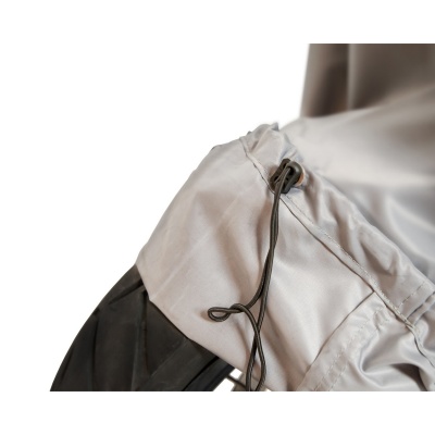 [KINETIC FUN] Чехол для мотоцикла с тремя кофрами 'Tour Enduro Bags', 255х170 Ткань Окcфорд 240D, цвет Серый фото в интернет-магазине FrontFlip.Ru