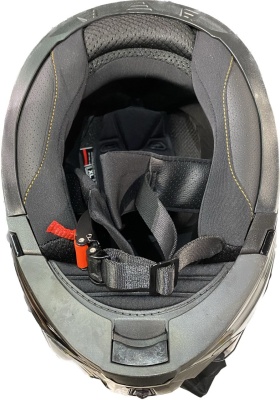 Шлем для снегохода AIM 906 Black Glossy фото в интернет-магазине FrontFlip.Ru