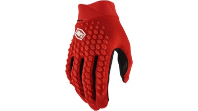 Велоперчатки 100% Geomatic Glove Red фото в интернет-магазине FrontFlip.Ru