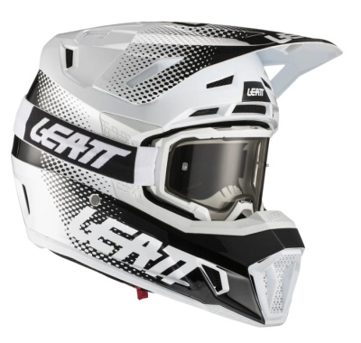 Мотошлем Leatt Moto 7.5 Helmet Kit White фото в интернет-магазине FrontFlip.Ru
