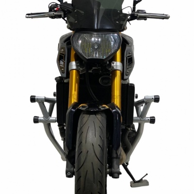 Клетка на мотоцикл YAMAHA MT-09, FZ-09 `13-`16 TRACER -`17 XSR900 `16-`21 CRAZY IRON серии PRO фото в интернет-магазине FrontFlip.Ru
