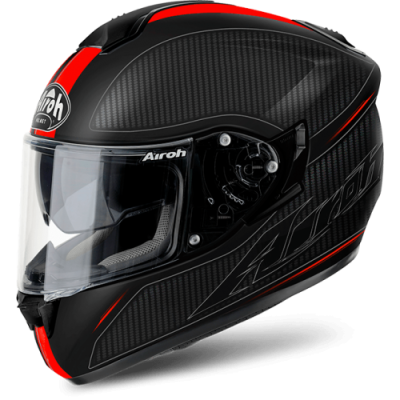 AIROH шлем интеграл ST701 SLASH RED MATT фото в интернет-магазине FrontFlip.Ru