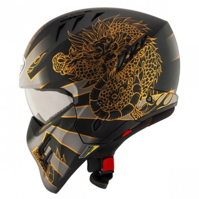 [SUOMY] Мотошлем ARMOR DRAGON, цвет Серый Матовый фото в интернет-магазине FrontFlip.Ru