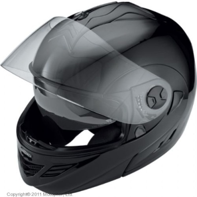 IXS Шлем модуляр HX333 Термопластик, глянец, Черный фото в интернет-магазине FrontFlip.Ru