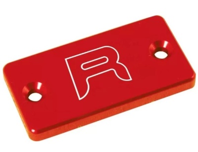 RTech Крышка переднего тормозного бачка красная RM125-250 04-09 # RMZ250-450 (moto parts) фото в интернет-магазине FrontFlip.Ru