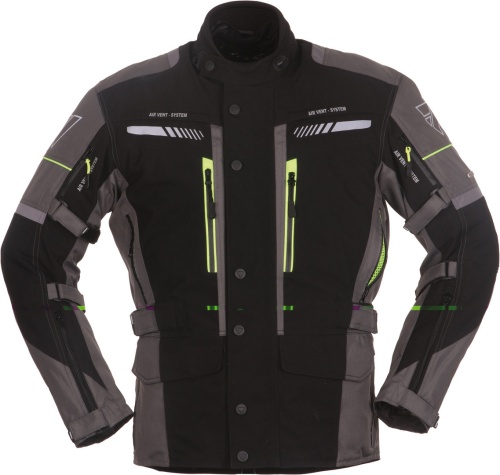 Куртка Winslow Modeka black dark grey фото в интернет-магазине FrontFlip.Ru