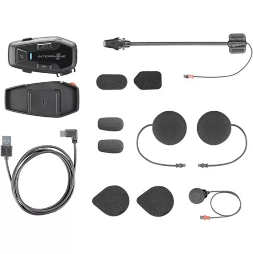 INTERPHONE Мотогарнитура для 4 райдеров до 1 км - Interphone U-COM7R INTERPHOUCOM7R фото в интернет-магазине FrontFlip.Ru