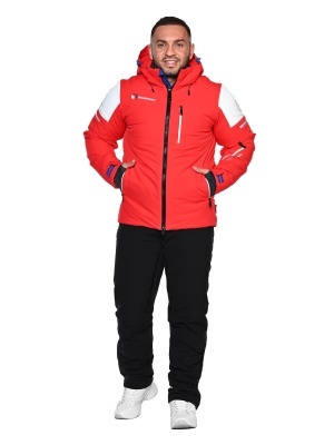 SNOW HEADQUARTER Горнолыжная куртка мужская A8978 Красный фото в интернет-магазине FrontFlip.Ru
