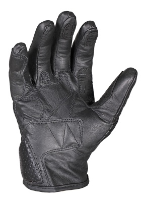 Перчатки (дорожные) мужские INFLAME BOMBER, кожа, цвет черный фото в интернет-магазине FrontFlip.Ru