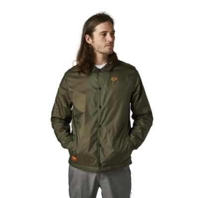 Куртка Fox Hero Dirt Coaches Jacket  Fatigue Green фото в интернет-магазине FrontFlip.Ru