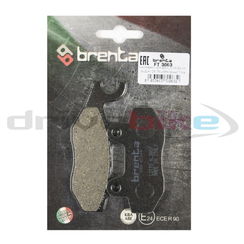 [BRENTA] Тормозные колодки FT 3063 Organic фото в интернет-магазине FrontFlip.Ru