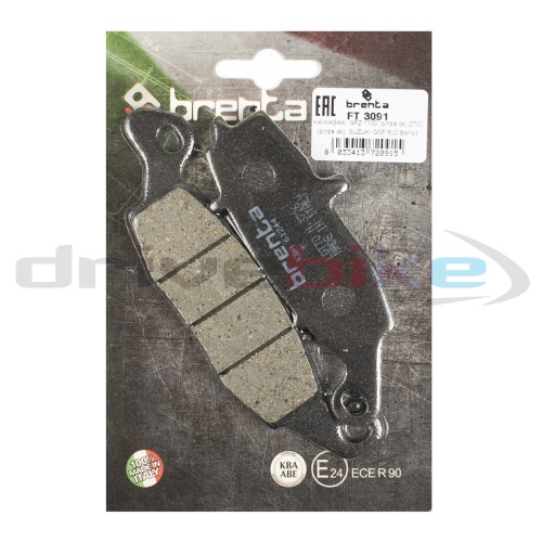 [BRENTA] Тормозные колодки FT 3091 Organic фото в интернет-магазине FrontFlip.Ru
