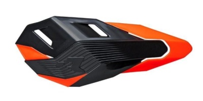RTech Защита рук HP3 черно-оранжевая неон с крепежом (moto parts) фото в интернет-магазине FrontFlip.Ru